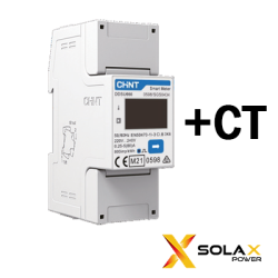 DDSU666-D-CT - Solax Meter Contatore di Energia monofase CHINT + CT